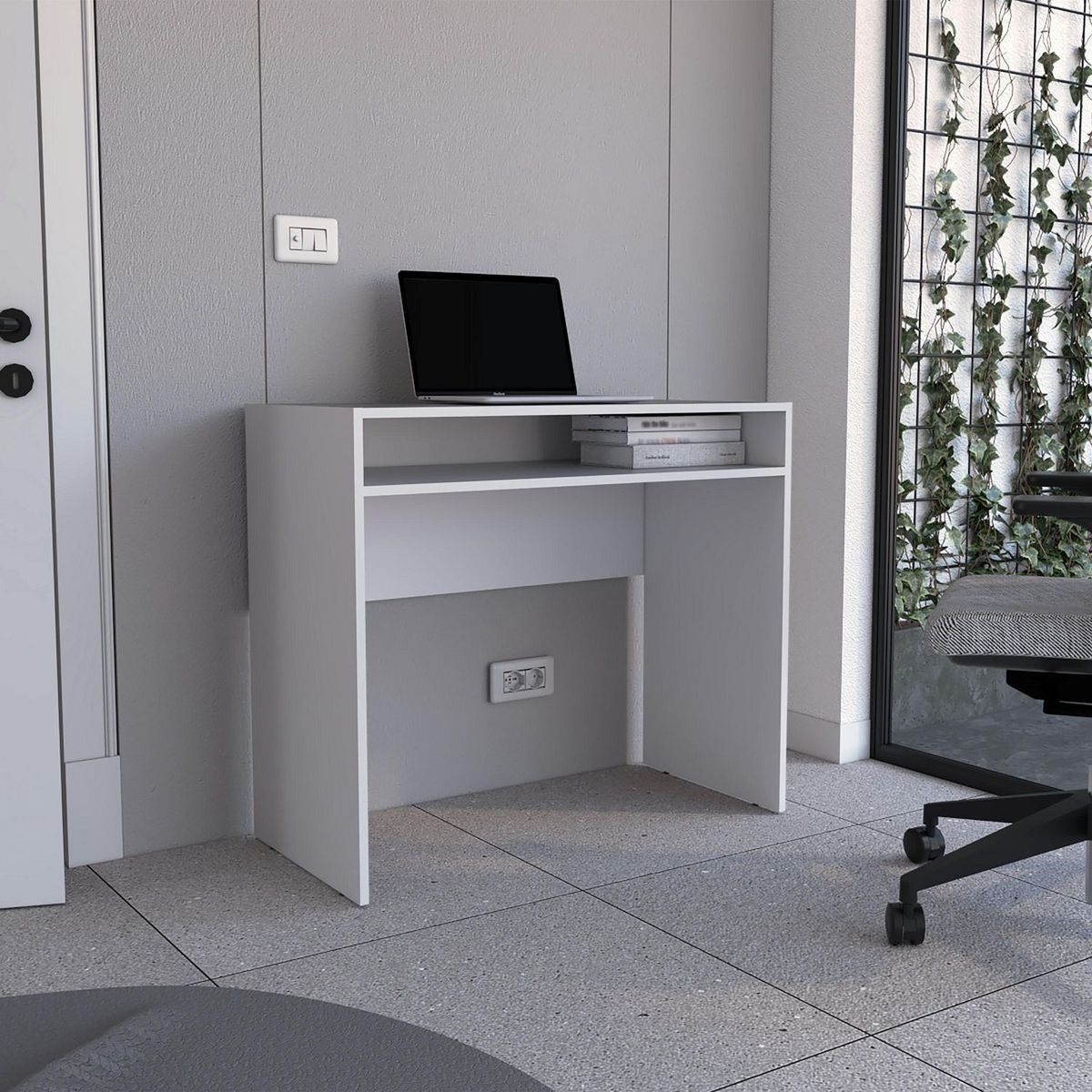 TUHOME - Escritorio Stella Blanco 89.2x77x42.3 cm