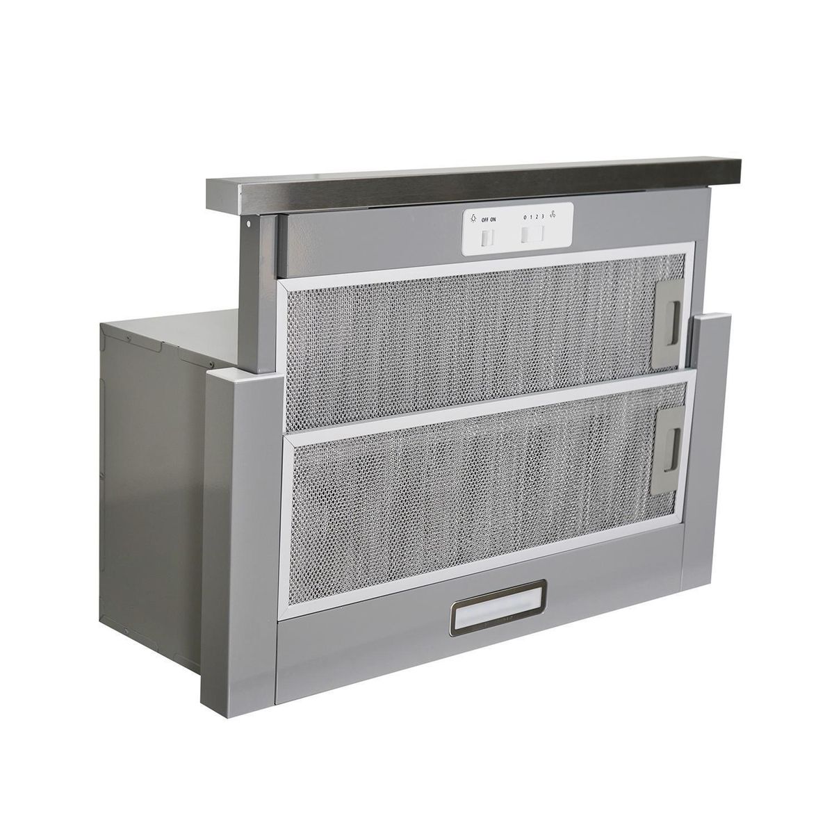 MAIGAS - Campana Retráctil 60 cm Gris 60L07G