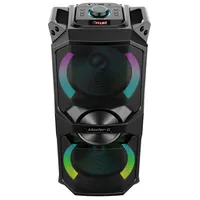 Parlante karaoke bluetooth 6.5"" x2 20w rms Luxor