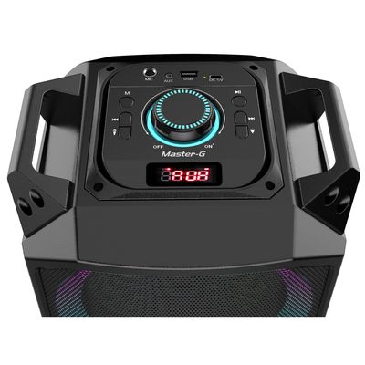 Imagen 2 del producto Parlante karaoke bluetooth 6.5"" x2 20w rms Luxor