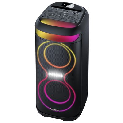 Imagen 2 del producto Parlante karaoke bluetooth 6.5"" x2 40w rms 2 entradas microfono Champion