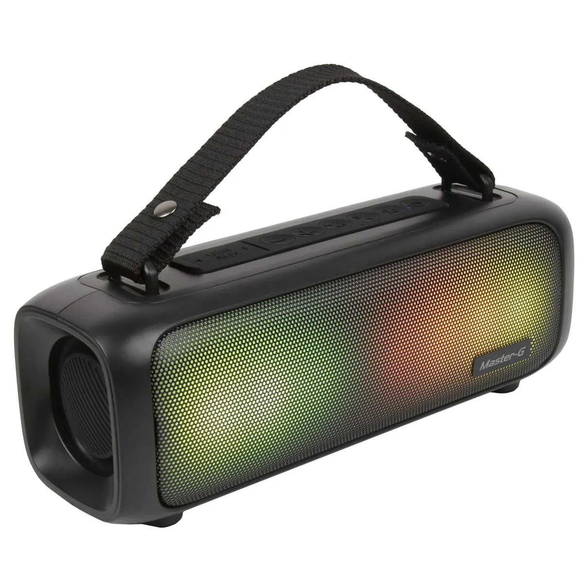 MASTER G - Parlante portátil bluetooth 2" x2 10w rms Gboom