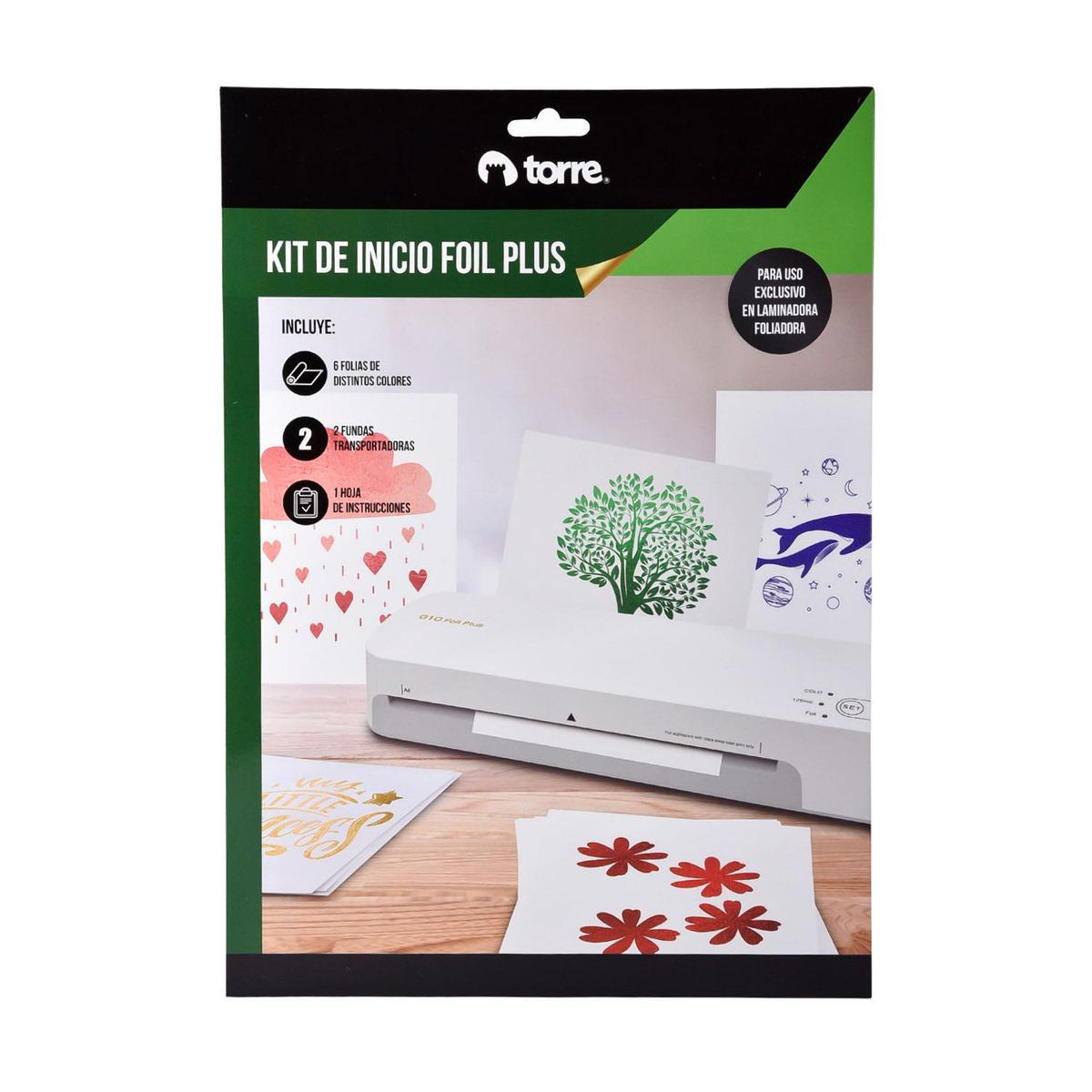 TORRE - Kit inicio mix productos para foliadora