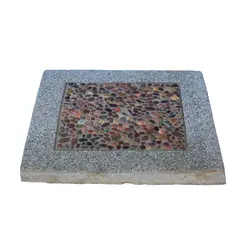 SAN CARLOS - Pastelon 50x50 pañuelo borde blanco