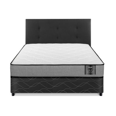 Imagen 2 del producto Cama Americana Star 2 Plazas/Respaldo Royal Negro