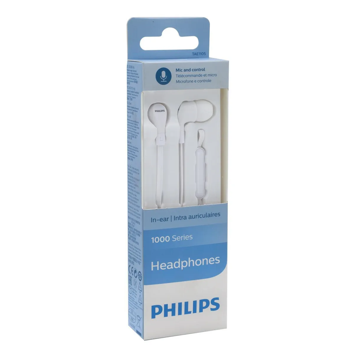 PHILIPS - Audífono TAE1105Wt Manos Libres Blanco