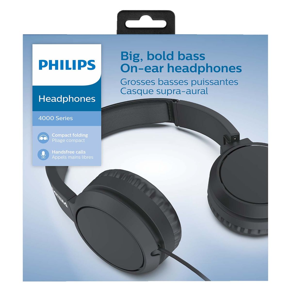 PHILIPS - Audífono TAUH201Bk/00 Alámbrico Manos Libres