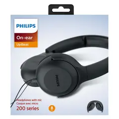 PHILIPS - Audífono TAUH201Bk/00 Alámbrico Manos Libres