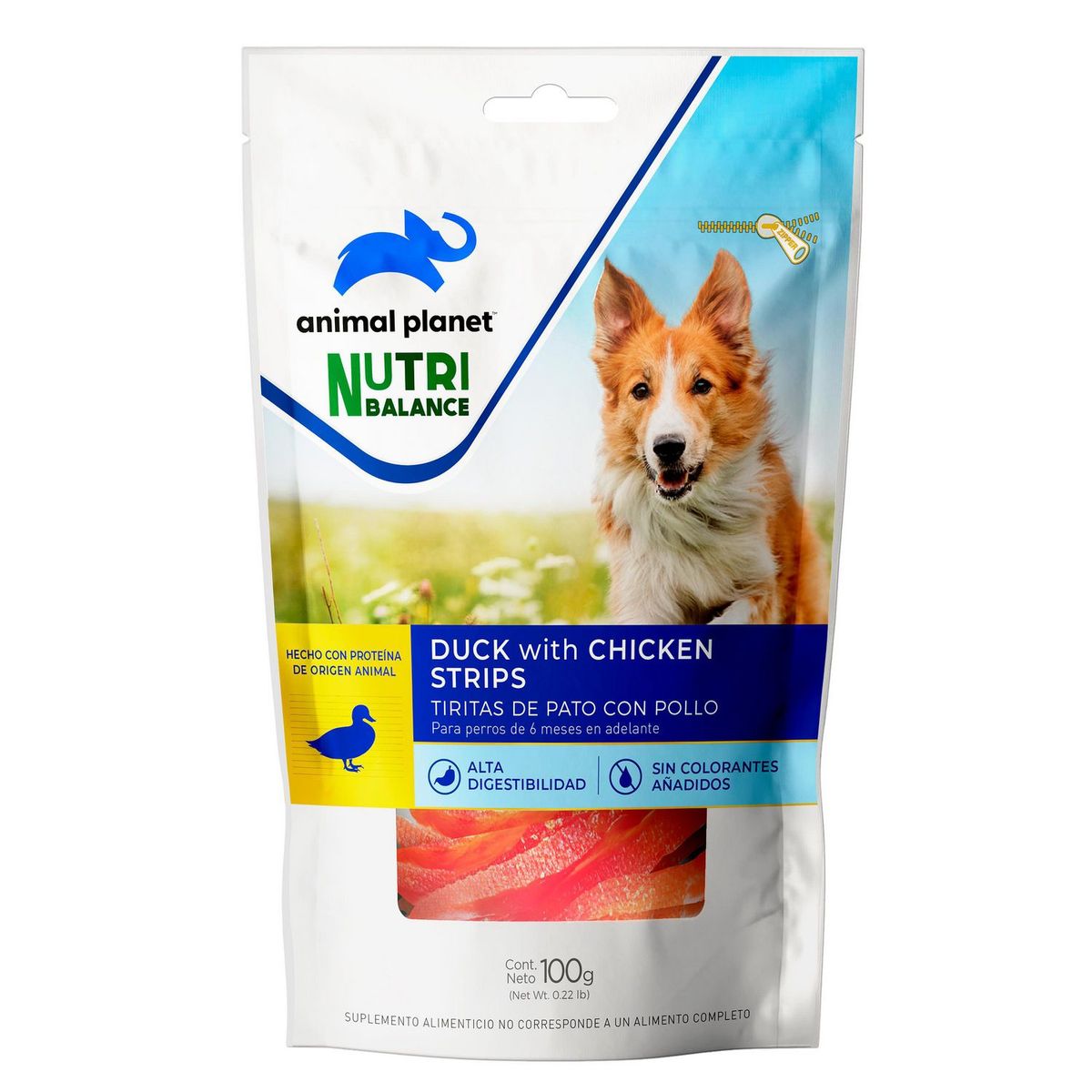 ANIMAL PLANET - Snack para Perro Adulto Pollo 0.1 kg