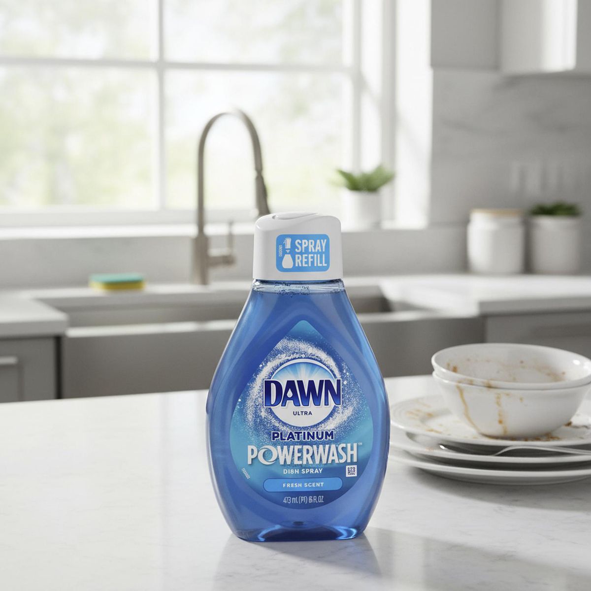 DAWN - Lavalozas Líquido Dawn Powerwash Original Recarga 473 ml