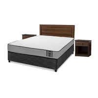 Cama 2 plazas Americana Star Gris