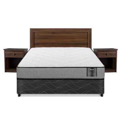 Imagen 2 del producto Cama 2 plazas Americana Star Gris
