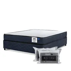 FLEX - Cama 2 Plazas Americana Blue Moon Azul