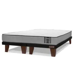 FLEX - Cama Europea Therapedic Plus 2 plazas Negro