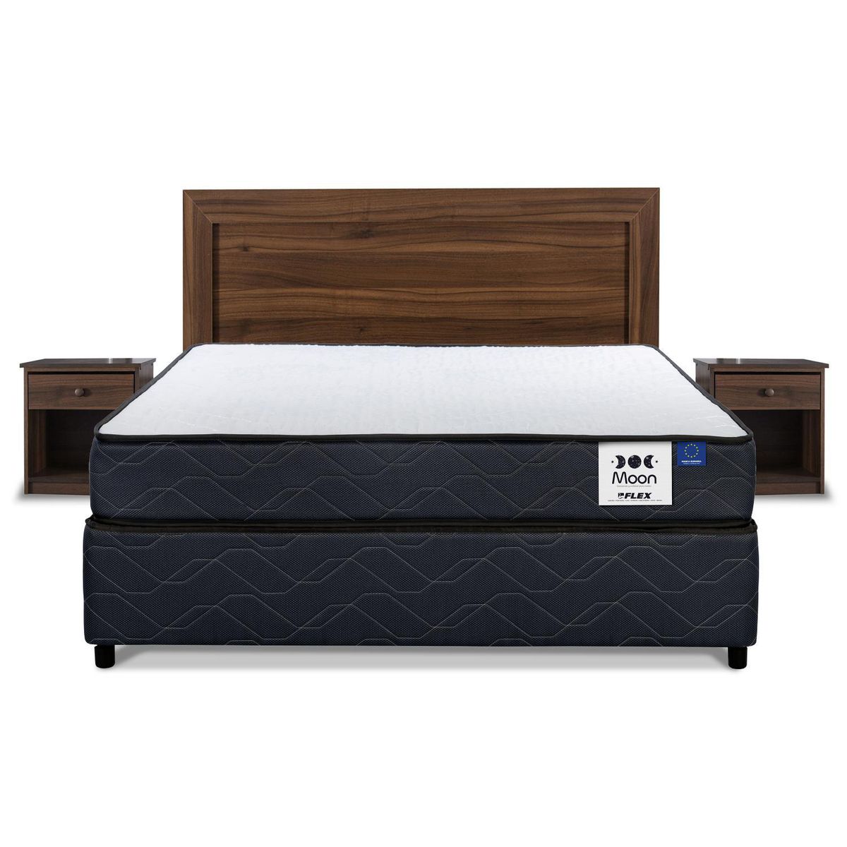 FLEX - Cama 2 plazas Americana Blue Moon Azul