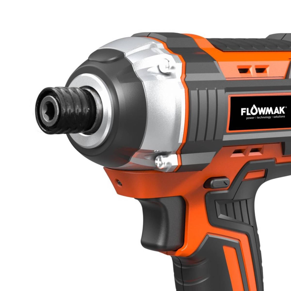 FLOWMAK - Atornillador de impacto 1/4'' 18v torque 160nm fimpacto 3400tmin