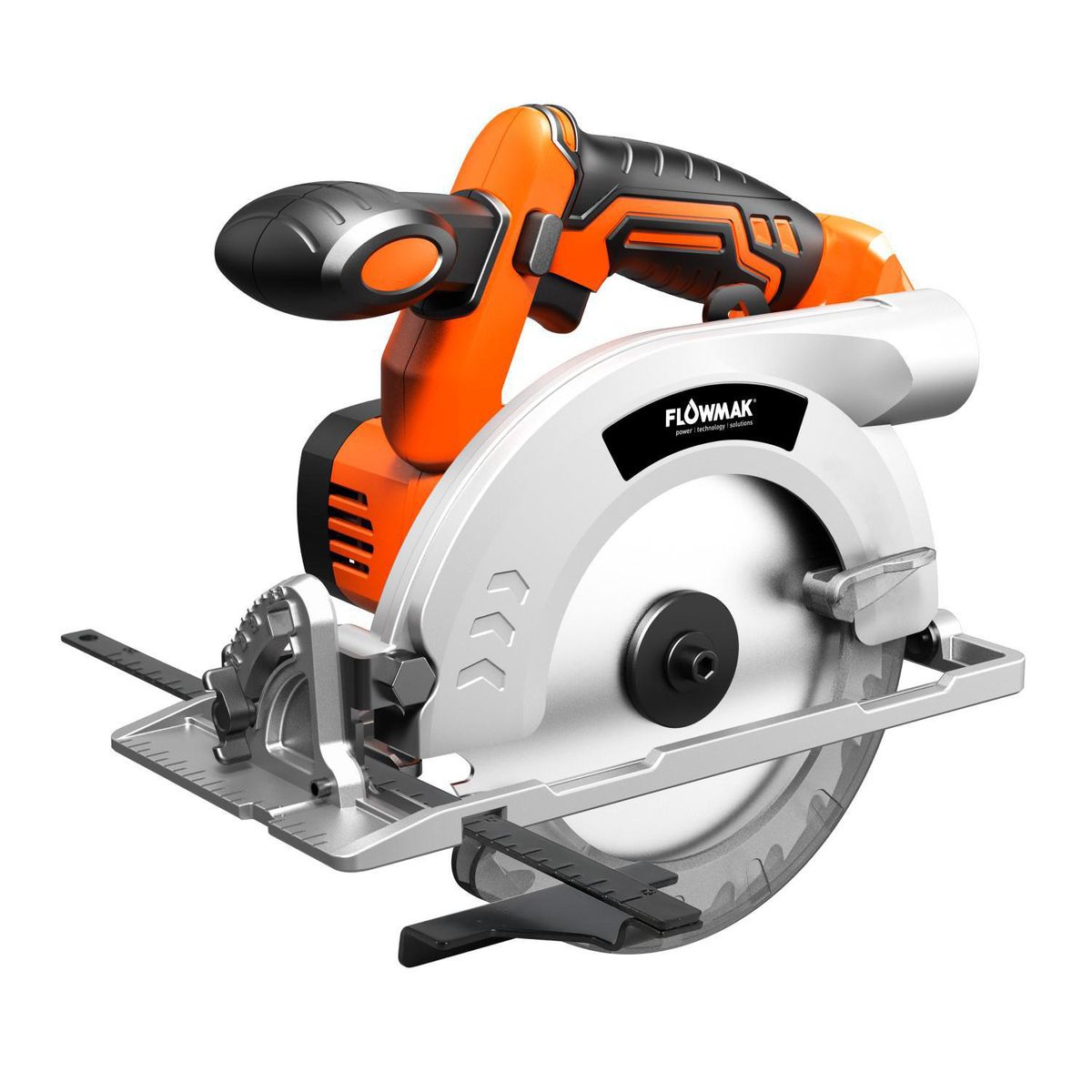 FLOWMAK - Sierra circular cargador y 2 baterías