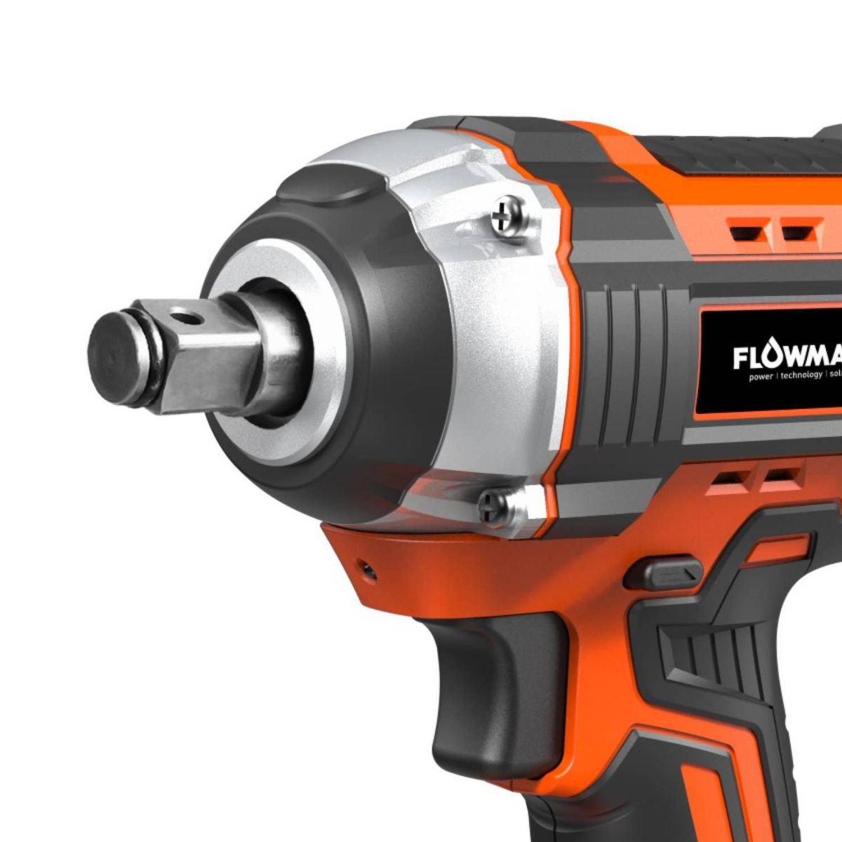 FLOWMAK - Llave impacto 1/2 18v torque 160nm impacto 3400tmin