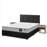 Cama 2 plazas Americana Star Gris