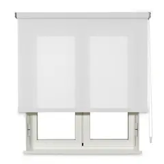 VIEWTEX - Cortina Roller Algodón 75x250 cm Blanca