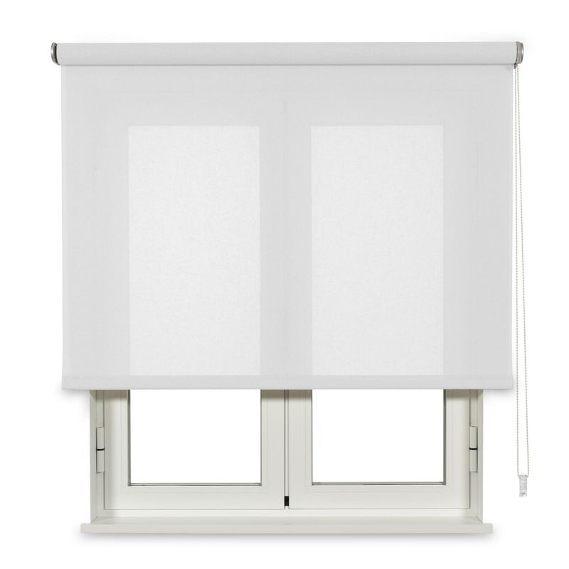 VIEWTEX - Cortina Roller Algodón 180x250 cm Blanca