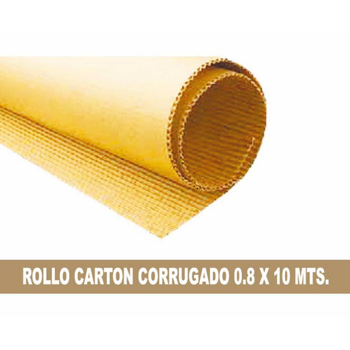 SODIMAC - Rollo carton corrugado 0,8x10 mt