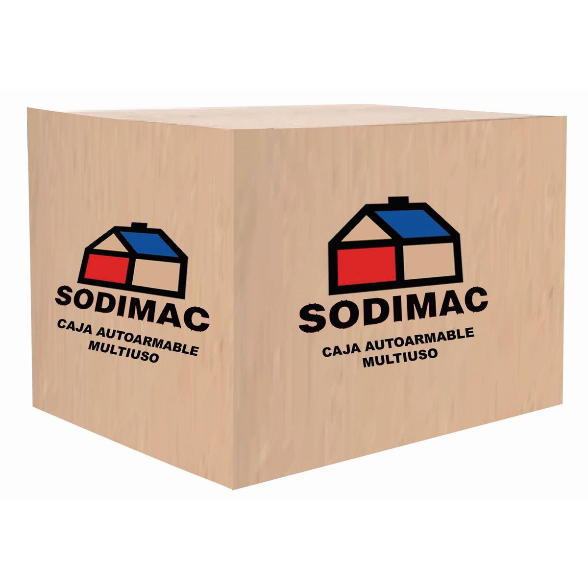 SODIMAC - Caja Autoarmable Multiuso 33 X 28 20 Cm