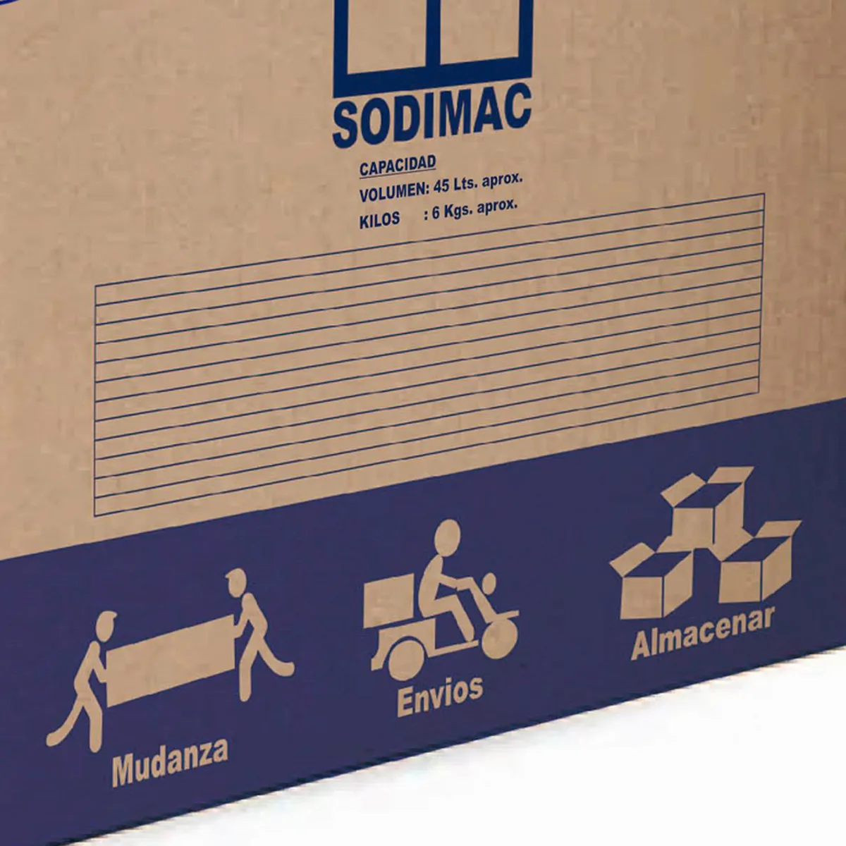 SODIMAC - Caja Corrugado Para Embalaje 47X31X31 Cm