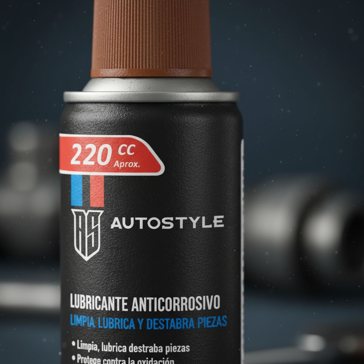 AUTOSTYLE - Spray Anticorrosivo Lubricante Multiuso 220 Ml