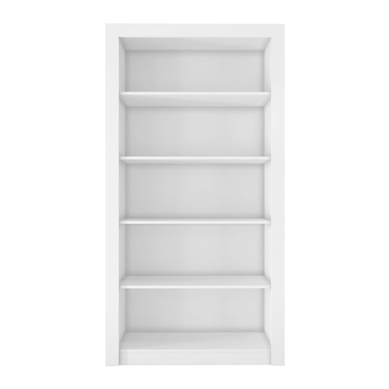 ONESSTA - Librero Office MDP 5 Nivel(es) 96x182x32 cm Blanco