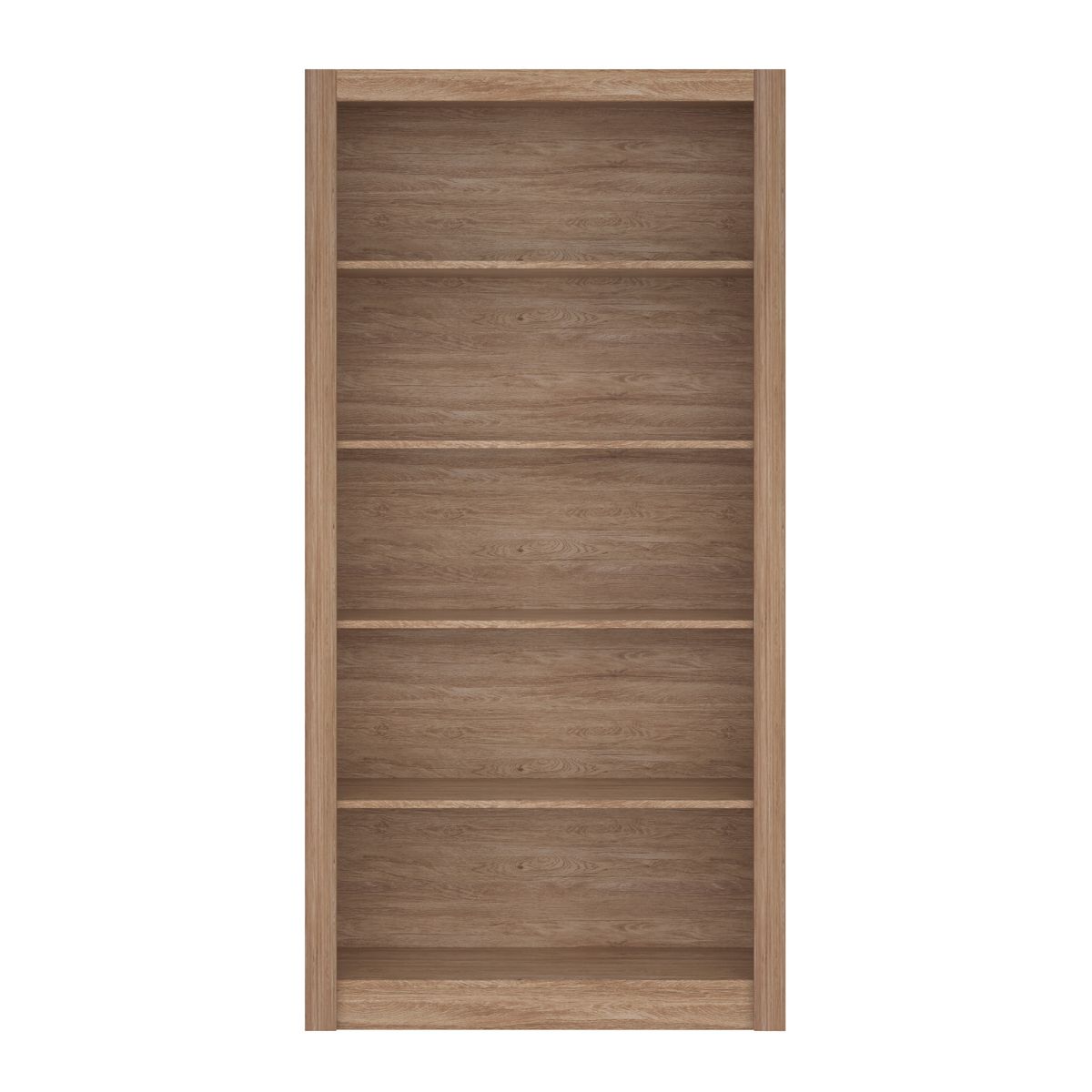 ONESSTA - Librero Office MDP 5 Nivel(es) 96x182x32 cm Café