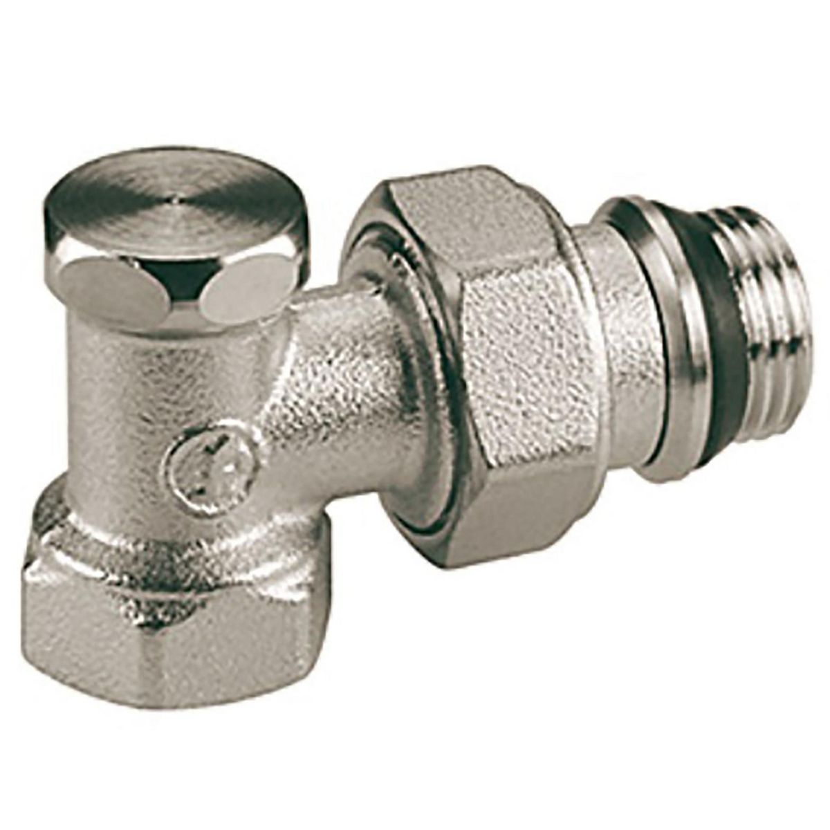 GENERICO - Codo Detentor Angular 1/ 2 Pulgada Para Radiador Sakra