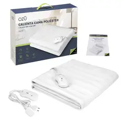 OZU - Calientacamas Eléctrica Poliéster 1 plaza 60 W Blanco