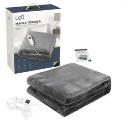 OZU - Manta Eléctrica Polar 2 plazas 160 W Gris