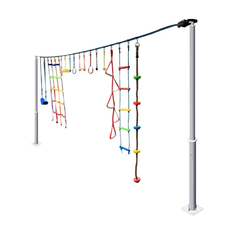 Juego De Obstáculos Infantil Desarrollo Habilidades Ninja Kids