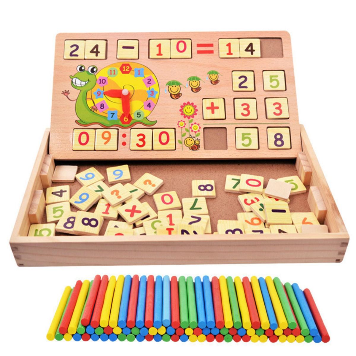 KIDSCOOL - Didactic caja aprende Montesso