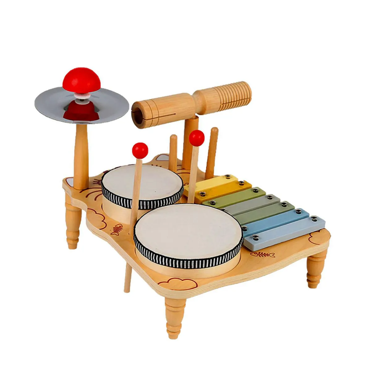 KIDSCOOL - Didactico bateria Montessori