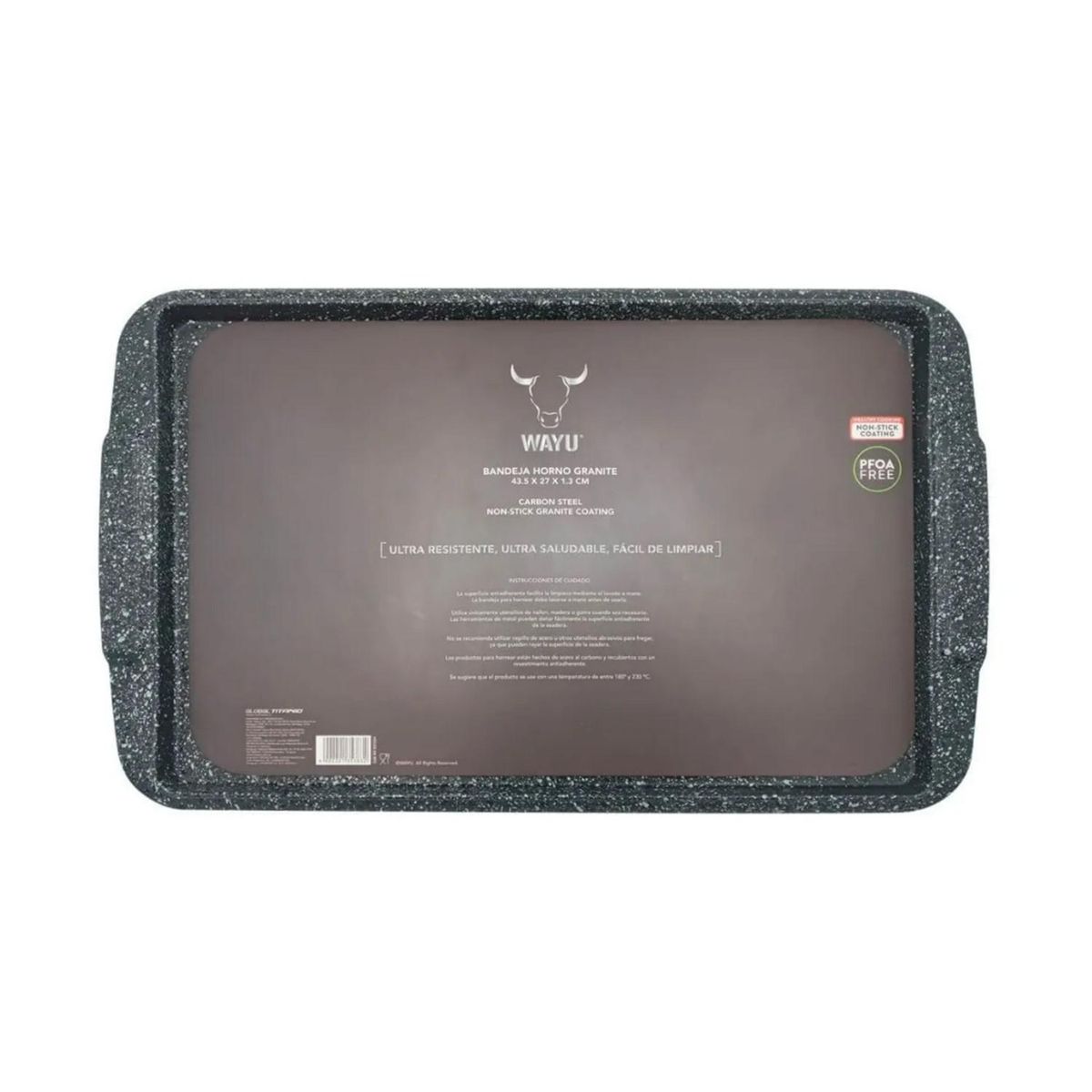 TITANIO - Bandeja Horno Antiadherente Granite Wayu