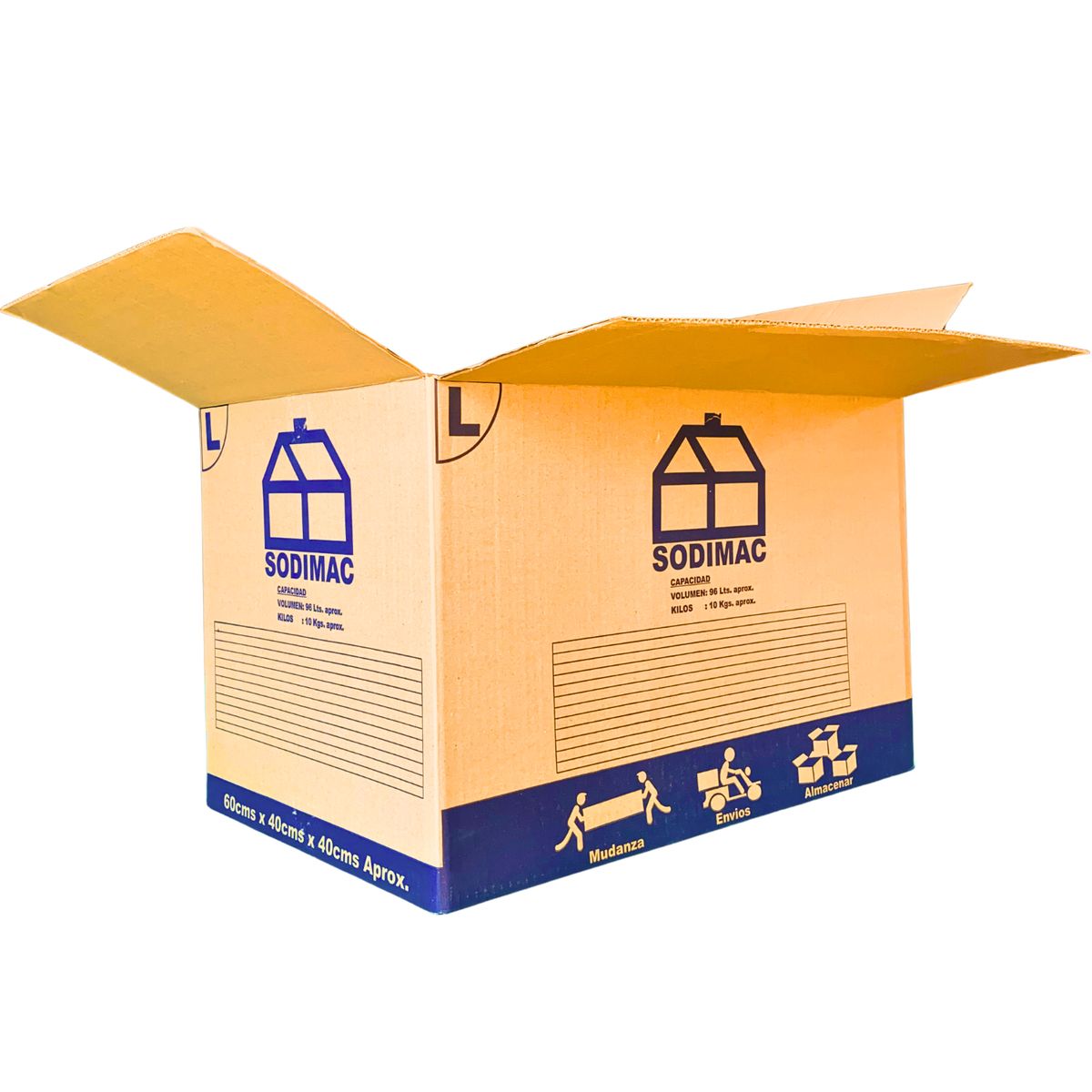 TOPEX - Caja Cartón 60x40x40 cm 1 Unidad