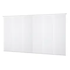 VIEWTEX - Kit de 6 paneles japoneses riel 285x270 blanco