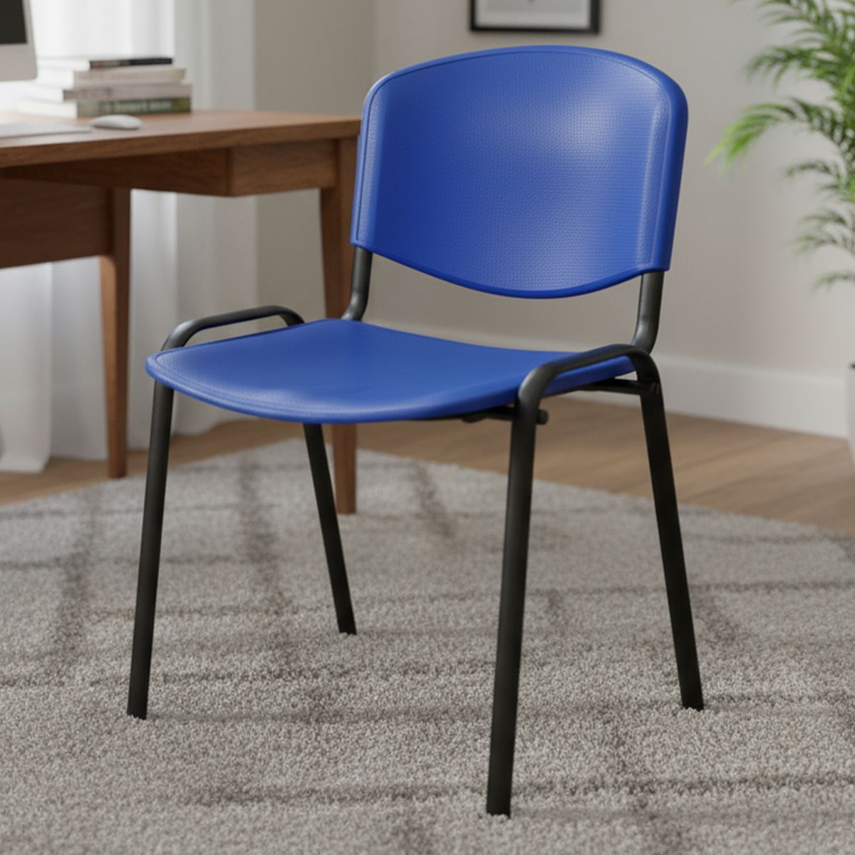 ONE SIT - Silla Escritorio Visita Novaiso Azul