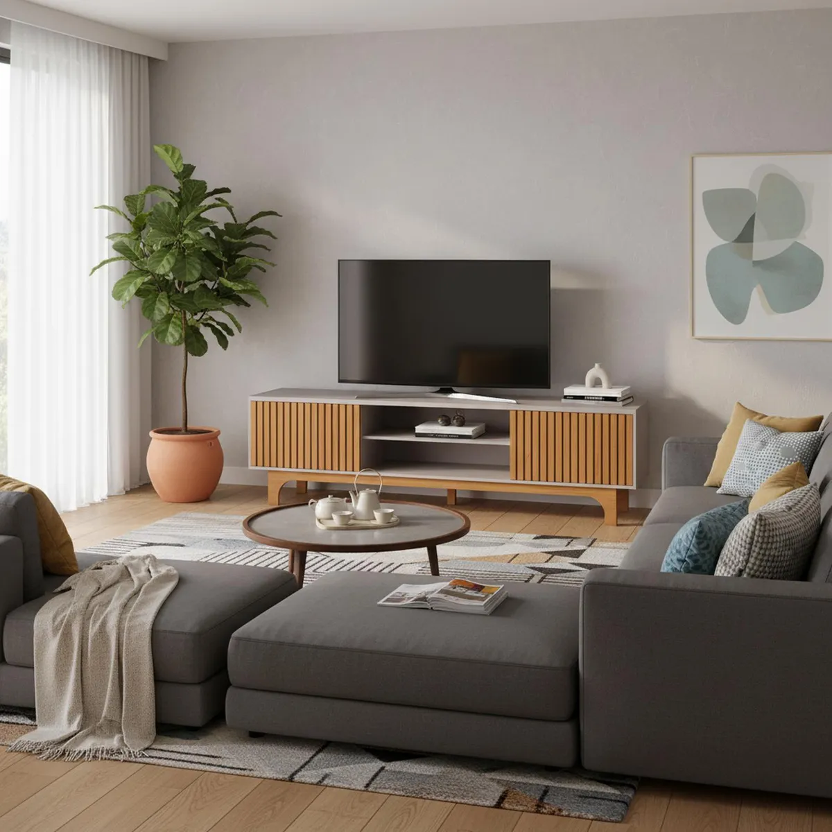 DI PORETTI - Rack 70 " Triunfo RAC1027 200x69x38.5 cm