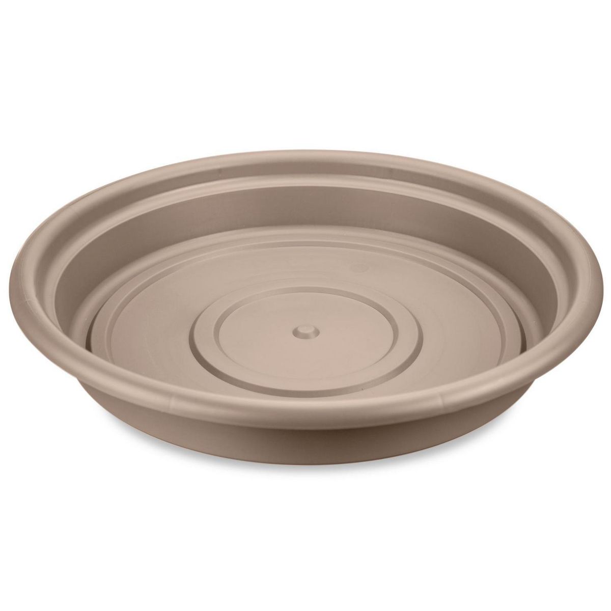 CASA BONITA - Base de plástico para macetero n°4 10 cm taupe