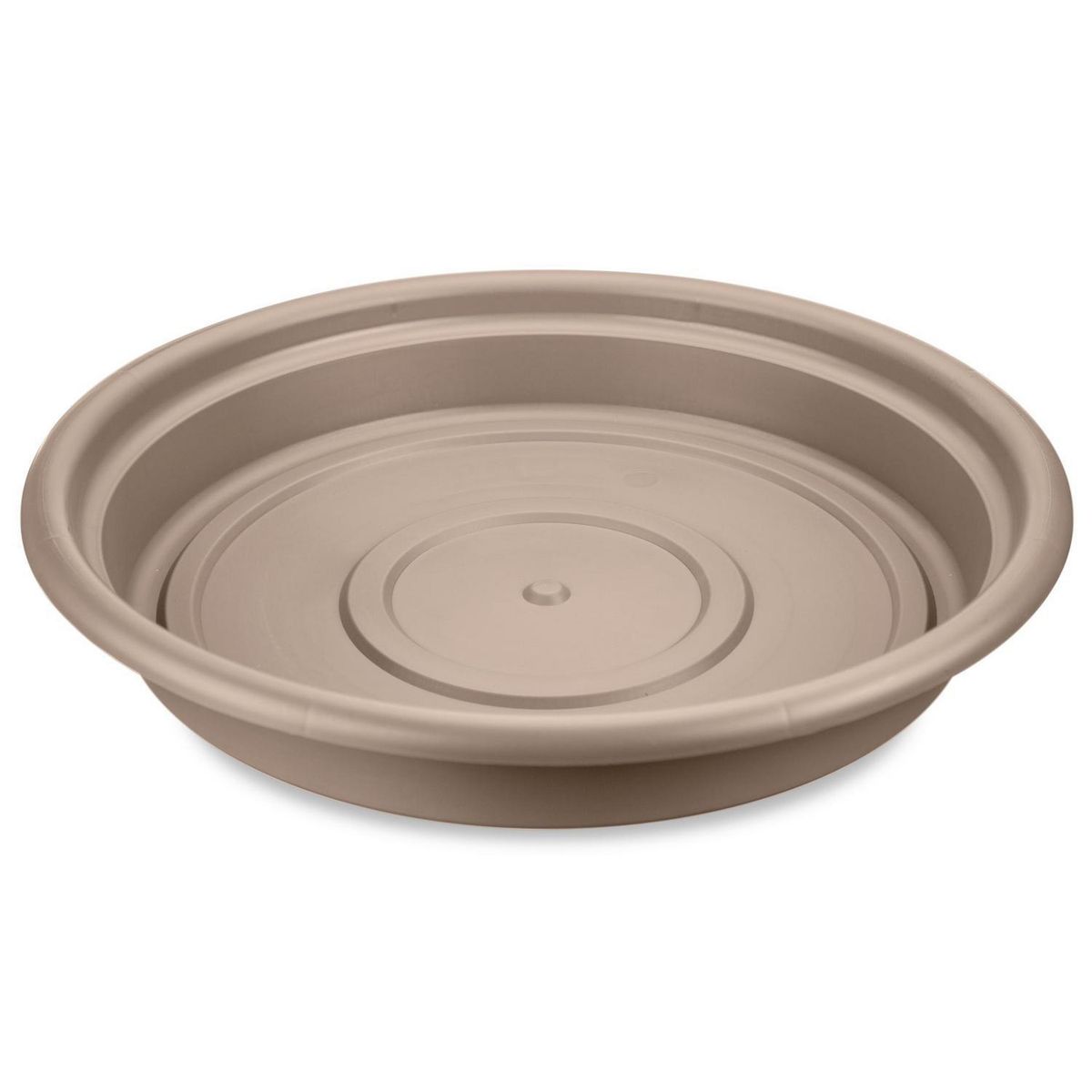CASA BONITA - Base de plástico para macetero n°14 35 cm taupe
