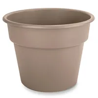 Macetero de Plástico 11.5x8.9 cm Taupe