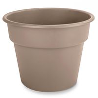 Macetero de Plástico 22.8x17.8 cm Taupe