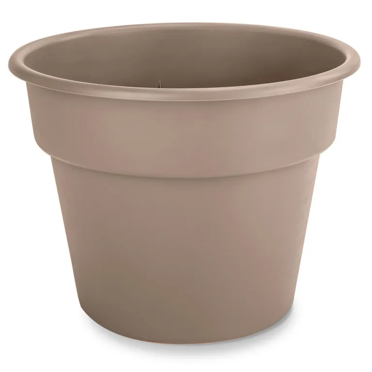 Macetero de Plástico 39.8x31 cm Taupe