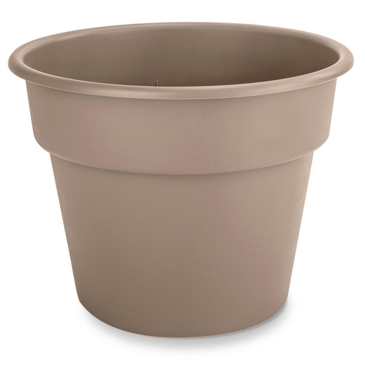 CASA BONITA - Macetero de Plástico 39.8x31 cm Taupe