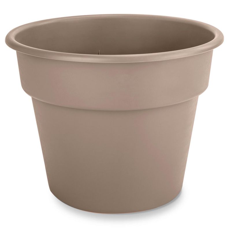CASA BONITA - Macetero de Plástico 39.8x31 Taupe