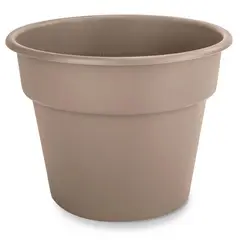 CASA BONITA - Macetero de Plástico 39.8x31 cm Taupe